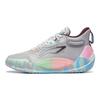 Li-Ning Баскетбольные кроссовки Cloud Non-Slip Shock Absorbing Durable Lightweight Rebound Mid Top Kids Basketball Shoes Gray YKBT020-7