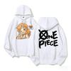 Худи с принтом Нами из аниме One Piece Детское Унисекс Мальчики Девочки Свитшот с капюшоном Повседневная Детская Уличная Одежда Топы