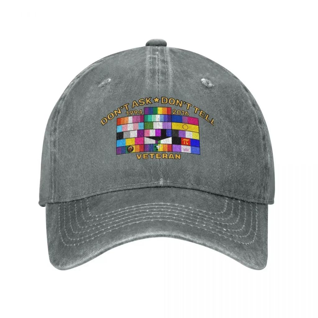 DADT VETERAN HAT Baseball Cap Christmas Hat F fishing hat Anime Baseball For Unisex Womens