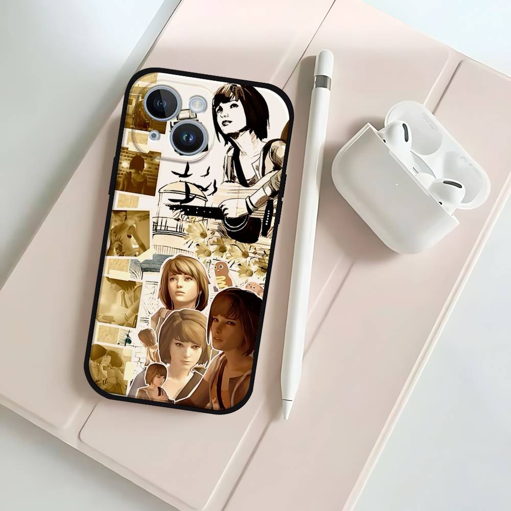 Крутой Чехол Для Телефона L-Life Is Strange Чехол Для Телефона Для IPhone 17 16 15 14 13 12 11 X XR XS Plus Pro Max Mini Мягкий Черный Чехол