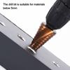 Chamfering Drilling Tools Multi-function Metal Drill Hole Opener Step Drill Bit HSS