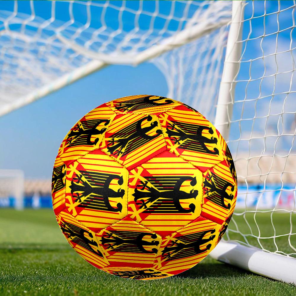Eagle Emblem Of Germany Size 5 Soccer Ball, Suitable for Training and Matches, High-Elasticity, Wear-Resistant Material Gift for Fan