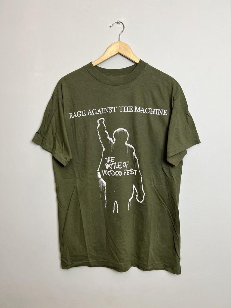 Rage Against the Machine The battle military green t-shirt QT5166