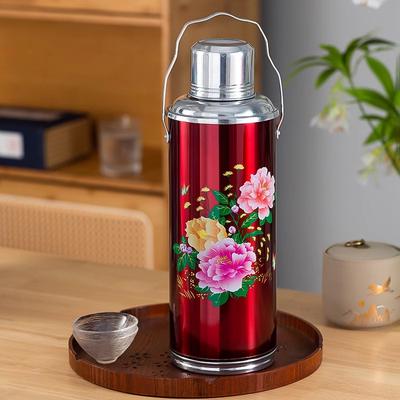 2 л ретро термофляга для путешествий термос бутылка для воды кофе из нержавеющей стали кружка для кофе сохранение тепла и холода