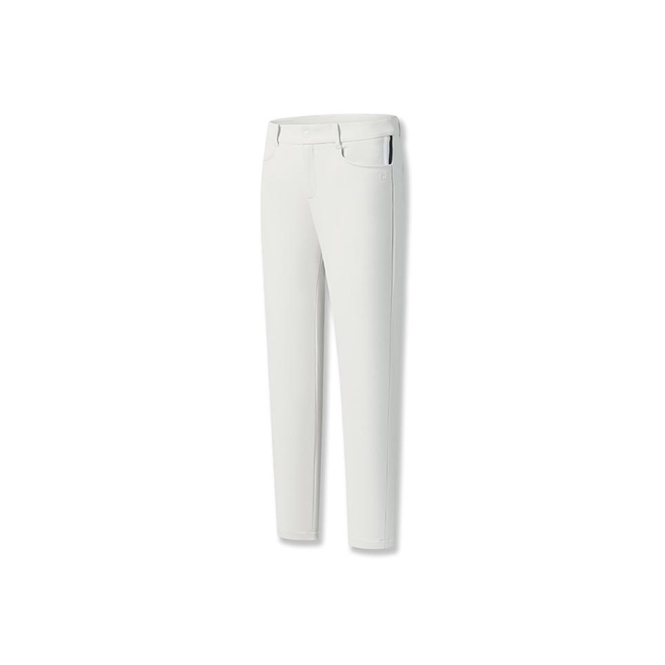 Fila Golf Series Fashion Classic Trendy Versatile Elastic Soft Breathable Straight Leg Knit Sports Pants Women Bottoms A11W545802FGY