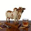 2L Bull Liquor Dispenser Wine Vodka Whiskey Decanter Brazilian Cattle Beverage Container Bottle Decoration Home Kitchen Bar Accessory
