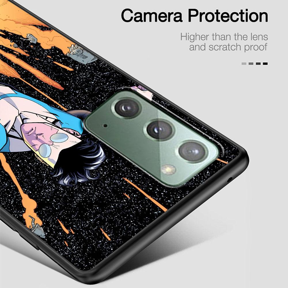 Неубиваемый Чехол для Samsung Galaxy Note 20 Ultra 8 10 Lite 9 TPU Чехол для Телефона Note 10 Plus Черный Мягкий Чехол Funda Capa