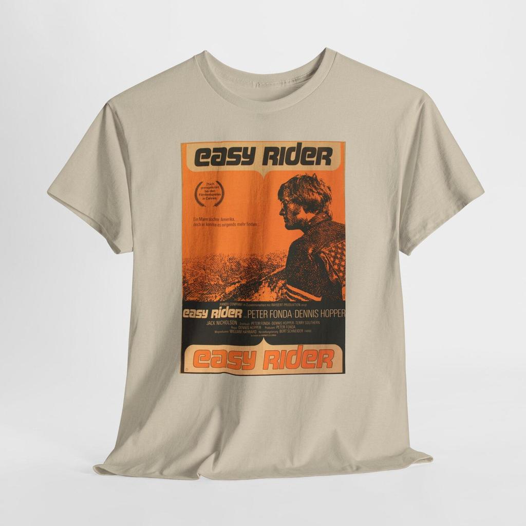 Easy Rider Retro Motorcycle Tee, Vintage Biker Shirt, Classic Rider Top, Cool Motorbike T-Shirt, Gift for Motorcycle Enthusiast