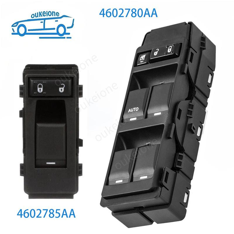 For CHRYSLER 300 Sebring DODGE Avenger Magnum JEEP Compass Car Electric Power Window Switch Control Button 4602785AA 4602780AA