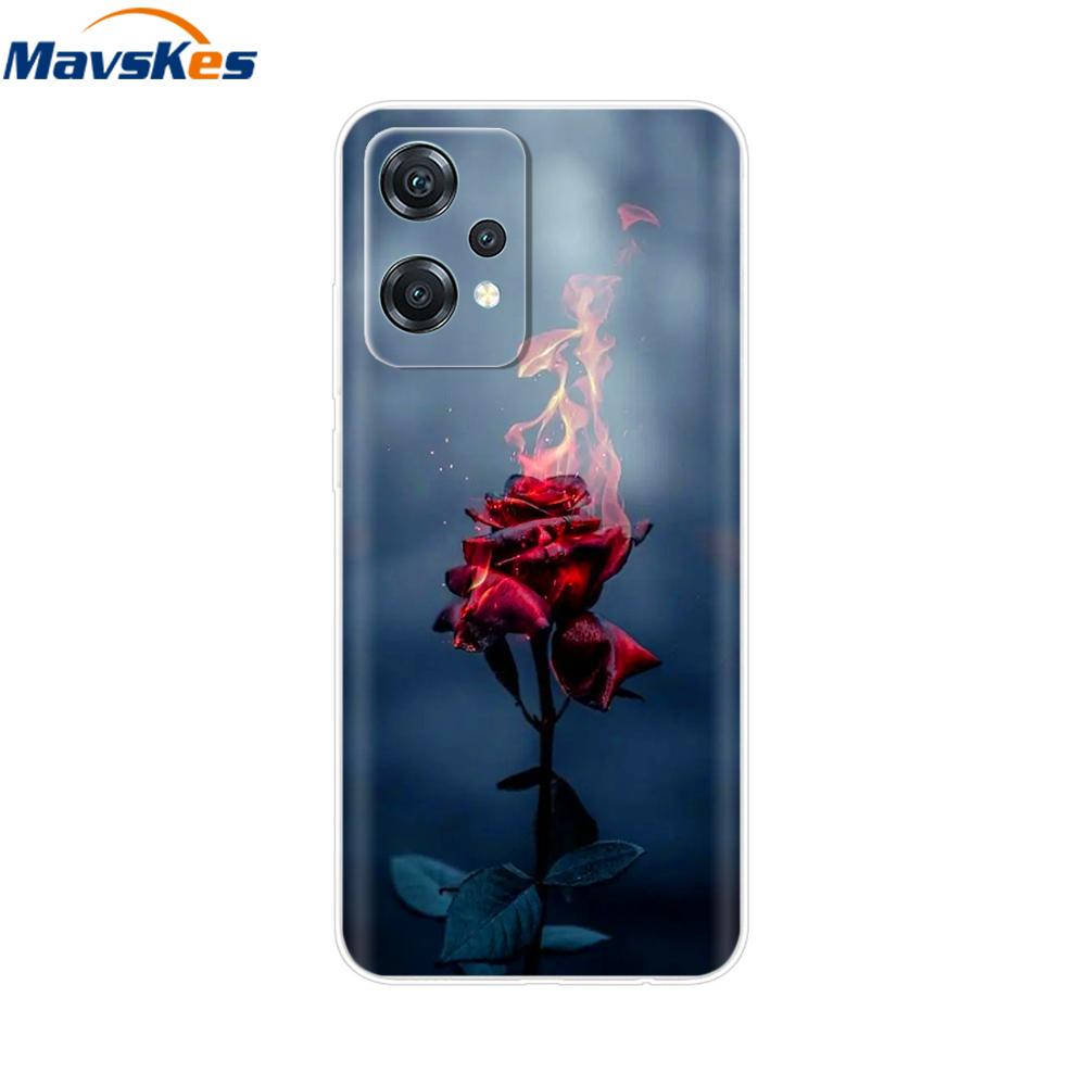 Чехол-бампер для OnePlus Nord CE 2 Lite 5G, Чехол для OnePlus Nord 2T, Мраморный, Прозрачный, Мягкий, Прозрачный силиконовый чехол для телефона, Funda Bumper
