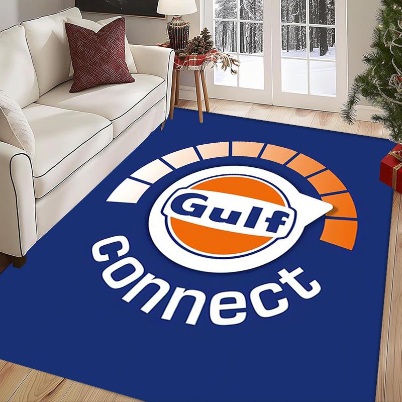 Gulf Brand Logo Design carpet Living room and bedroom mats floor mats Art Bathroom mat Fashion