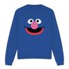 Sesame Street Unisex Adult Grover Face Sweatshirt