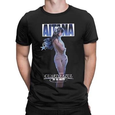 Aitanas Cuarto Azul Альбом Мужская Женская Футболка Модные Футболки Короткий Рукав Эстетичная Футболка Лето Хлопок Круглый Вырез Оверсайз Футболки
