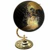 World Map Globe with Stylish Gold Stand for Home,Living,Bedroom & Hall Décor Office Table, Gift Item, Kids Room, Educational Tool,Showpiece
