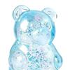 Mini Clear Bear Squeeze Toy Stress Relief Sitting Bear Sensory Toy Soft Stretchy