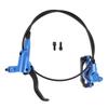BULLSPANN 1 Set Bicycle Brake Accessories Aluminum Alloy Brake Handlebar Front Left Brake Lever and 850mm Brake Wire for Road Bike MTB Blue