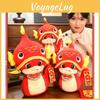 Adorable 2025 Snake Year Plush Toy Zodiac Snake Doll Soft Stuffed Animal Gift