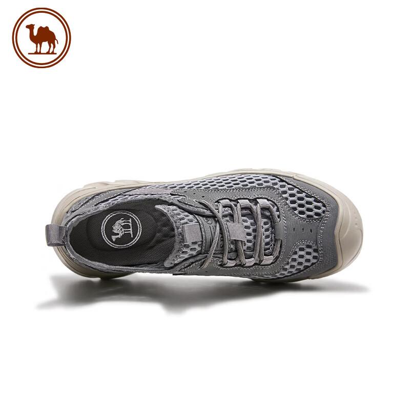 Camel Mesh Sports Men's Shoes Breathable Lightweight Shock Absorption Non-Slip Casual Shoes