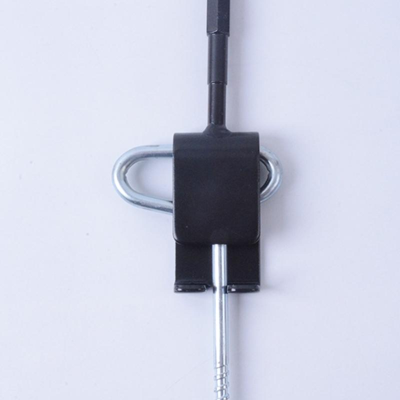 Якорные крепления для палатки для подледной рыбалки Адаптер Практичный инструмент для ледовых якорей Сверло Ледовый колышек Инструмент для зимнего кемпинга