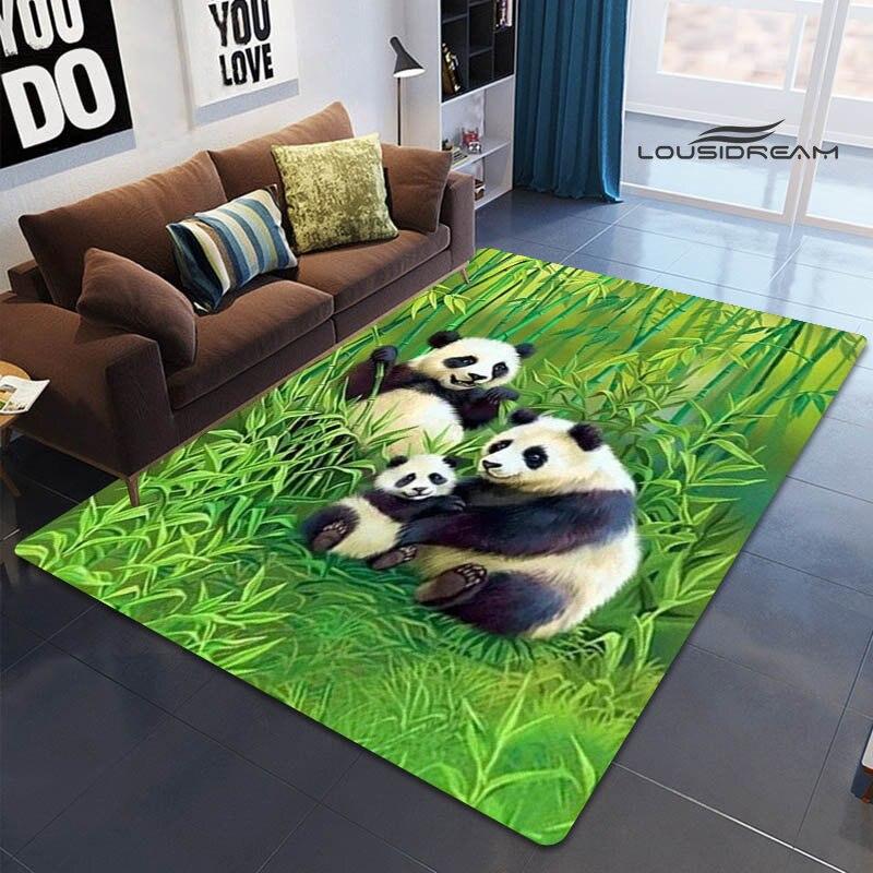 Китайское национальное сокровище ковер с принтом панды и модный реквизит для украшения дома для пикника, реквизит для фотосъемки, подарок на день рождения
