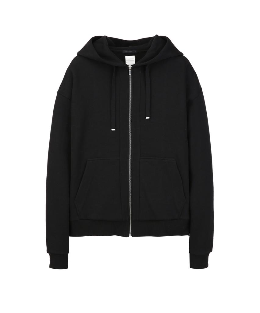Jillstuart Newyork Men [New York Sweat] Urbanshell Zip-Up Hoodie - Black (Jnts6A802Bk)