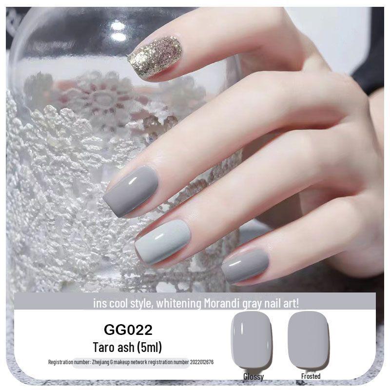 Platinum Haifei Nude Ice Gel Nail Polish - Модный прозрачный нюд от Xiaohongshu