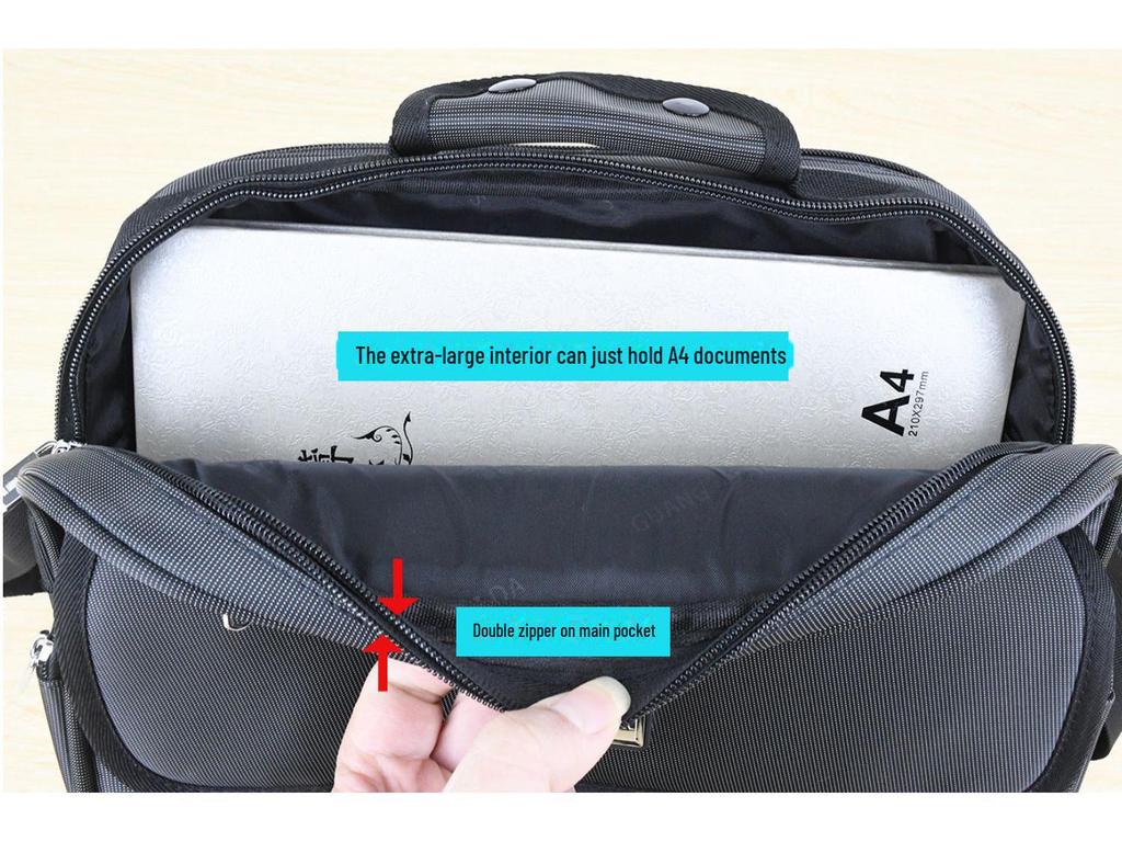 Черная водонепроницаемая сумка-мессенджер для мужчин и женщин — сумка на плечо, кассовый аппарат, сумка для хранения, экспресс-сумка и кошелек в одном