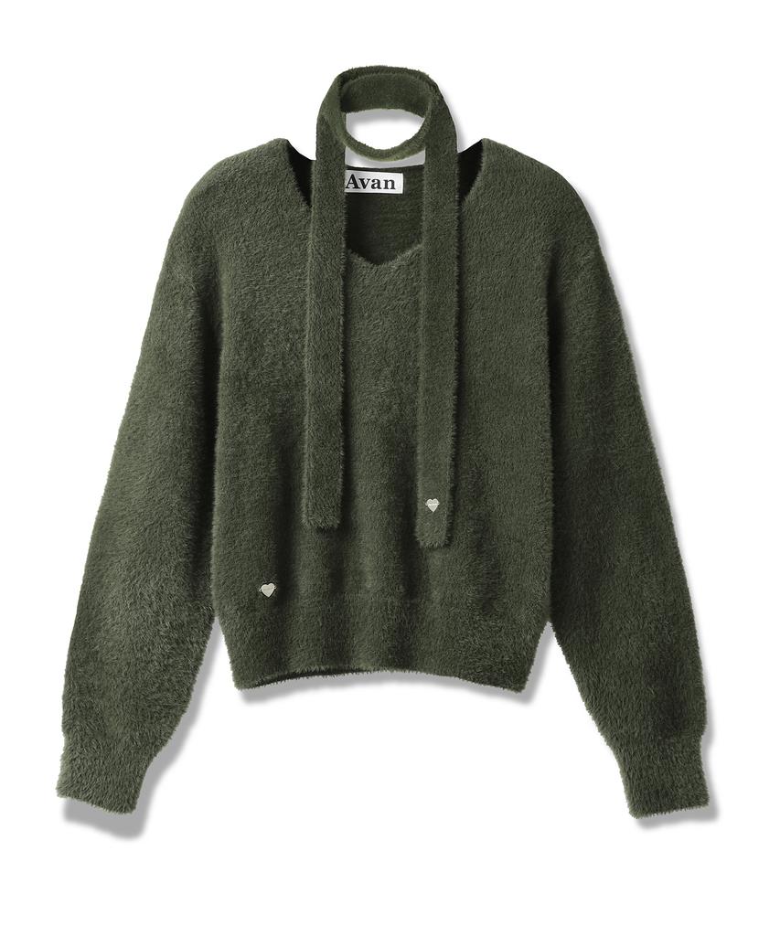 AVANDRESS Lily Muffler Set Knit - 5Col