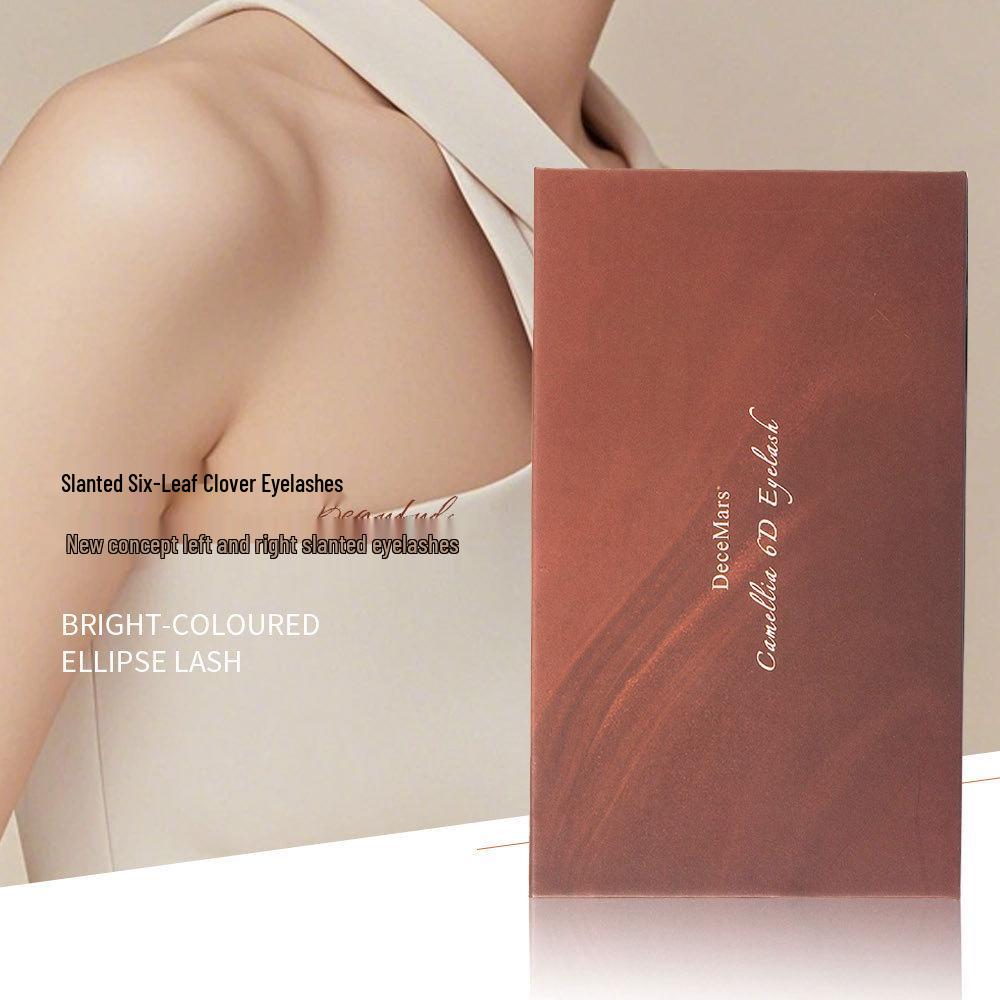 DeceMars Six-Leaf Clover Fox-Eye False Eyelashes - Root-Free Salon Extensions and Grafting.