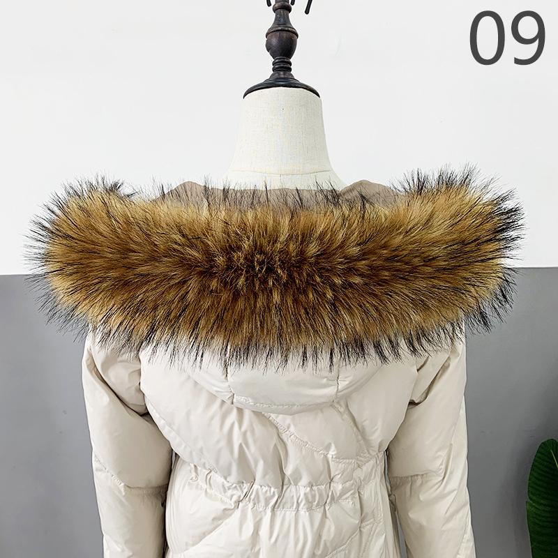 Women Neckerchief Faux Fur Collar Fluffy Collar Warm Wrap Shawl Scarves Soft Fur Scarf Winter Warm