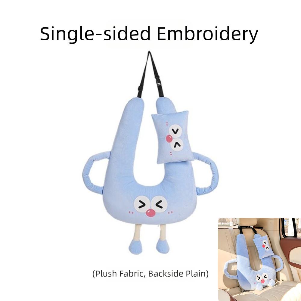 Comfortable Kids Car Pillow Cartoon Seat Belt Cover Car Seat Cushion For Kids Children