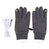 USB Electric Heated Gloves Touchscreen Electric Hand Warmer Gloves Windproof Breathable Water