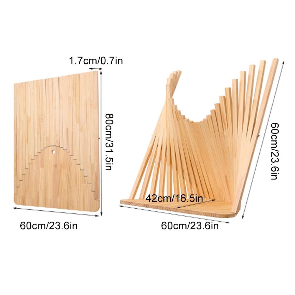 80см*60см Складной стол Настенный Настенный стол Креативный Подвесной Настенный стол Массив дерева Компьютерный Складной стол Домашнее украшение