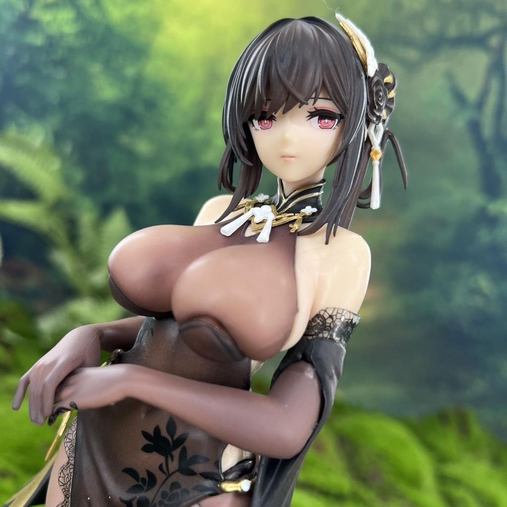 Аниме Azur Lane Girl Chen Hai Фигурка Игрушка Статуя Коллекционная модель из ПВХ Сексуальная 11 дюймов