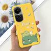 For Oppo Reno10 Case Luxury Colourful Painted Cover Soft Silicone Phone Case For Oppo Reno 10 Reno10 Pro 5G Back Cover Bumper