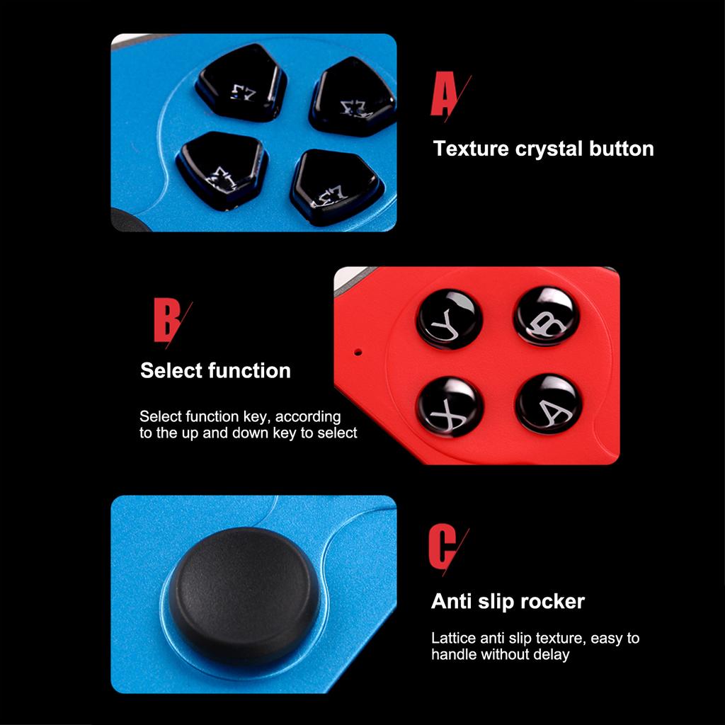 X12 Plus 7-дюймовая игровая консоль, встроенная в 1000 игр, 16 ГБ, портативная игра с двойным джойстиком