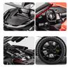 Koenigsegg Jesko Attack Суперкар Симуляция Литые и Игрушечные Транспортные Средства Звуки и Свет Машинка с Инерционным Двигателем 1:32 Подарки из сплава для детей