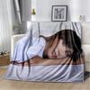 3D Spanish Singer Cute Aitana Soft Plush Blanket,Flannel Blanket Throw Blanket for Living Room Bedroom Bed Sofa Picnic Cover Kid