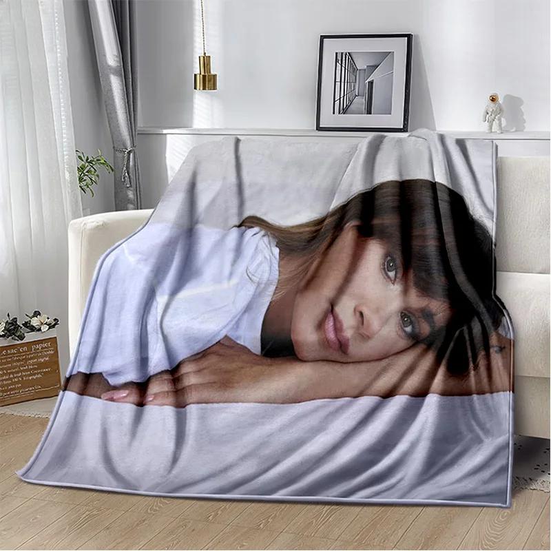 3D Spanish Singer Cute Aitana Soft Plush Blanket,Flannel Blanket Throw Blanket for Living Room Bedroom Bed Sofa Picnic Cover Kid