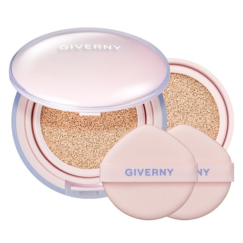 Giverny Тональный крем Dewy Glassy Cushion + набор сменных блоков 13 г, 21NW Light Beige..., 1 набор