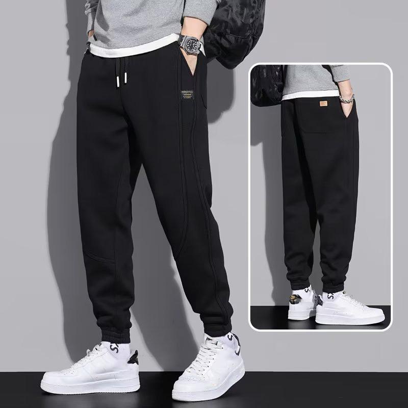 Mens Sweatpants Loose Long Pants Jogger Trousers Casual Sports Fitness Solid Jogging Pants Mens Sweat Pants