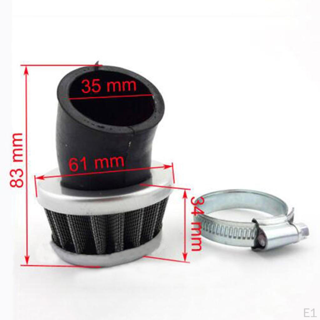 Воздушный фильтр 35 мм для велосипедов 50cc, 70cc, 110cc, картингов