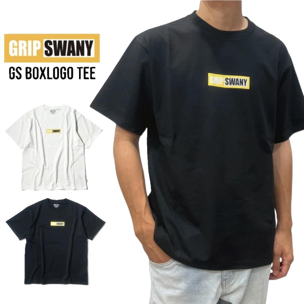 [Grip Swany] Футболка с логотипом GS BOX LOGO TEE GSMCT-109T (Л, Белый)