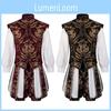 Renaissance Elizabethan Era Prince Cosplay Costume Vest Pumpkin Pants Set Gift