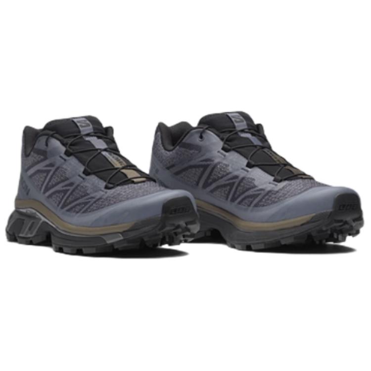 SALOMON XT-6 Shadow Удобные Универсальные Прочные Дышащие Поддержка Низкий Верх Уличные Функциональные Кроссовки Обувь Унисекс Синий Серый 478739