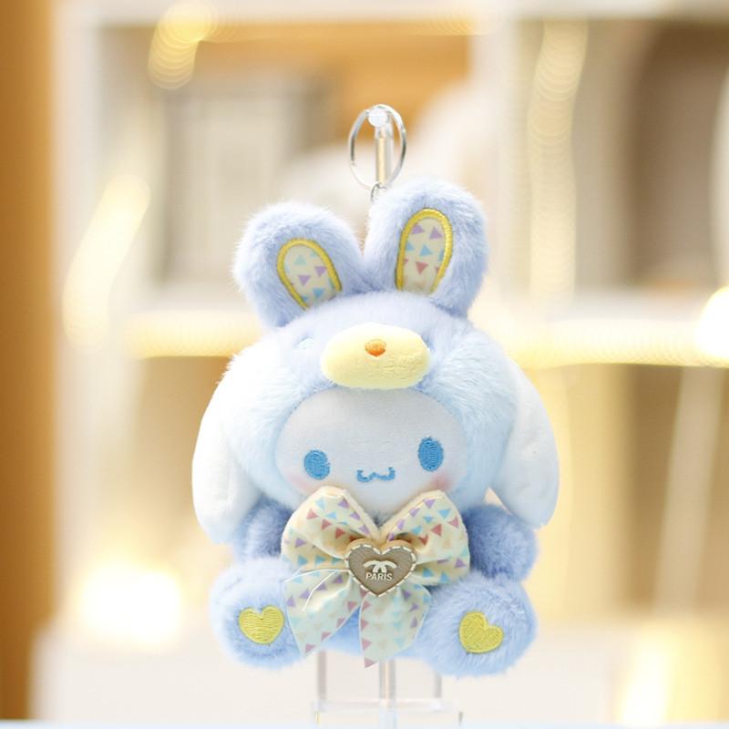 Hello Kitty Fluffy Plush Doll With Highquality Fabric For Gift And Decor