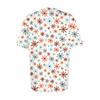 Womens Summer Tops Short Sleeve V Neck Shirts Loose Casual T-Shirts
