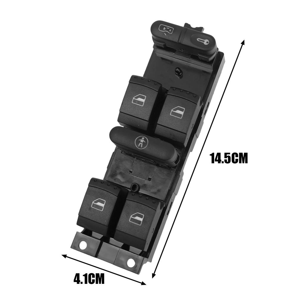 Window Lift Switch for VW 1999 2000-2004 GTI Golf 4 Jetta MK4 BORA BEETLE Passat B5 B5.5 Window Control Switch Button 3BD959857