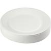 White Paper Plates with Wavy Edges. Ref 13204
