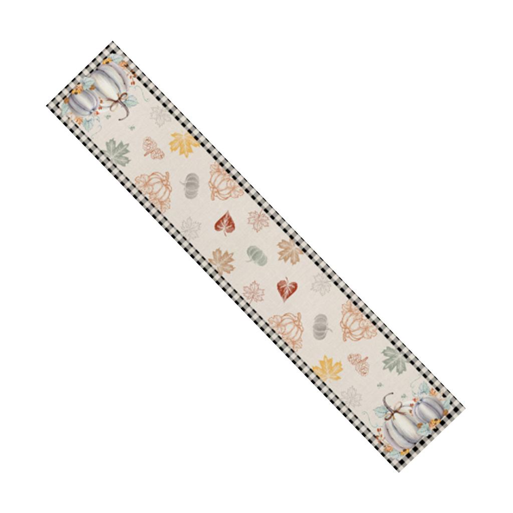 Thanksgiving Dining Table Runner  Maple Leaf Wedding Decor Table Cloth For Dining Table